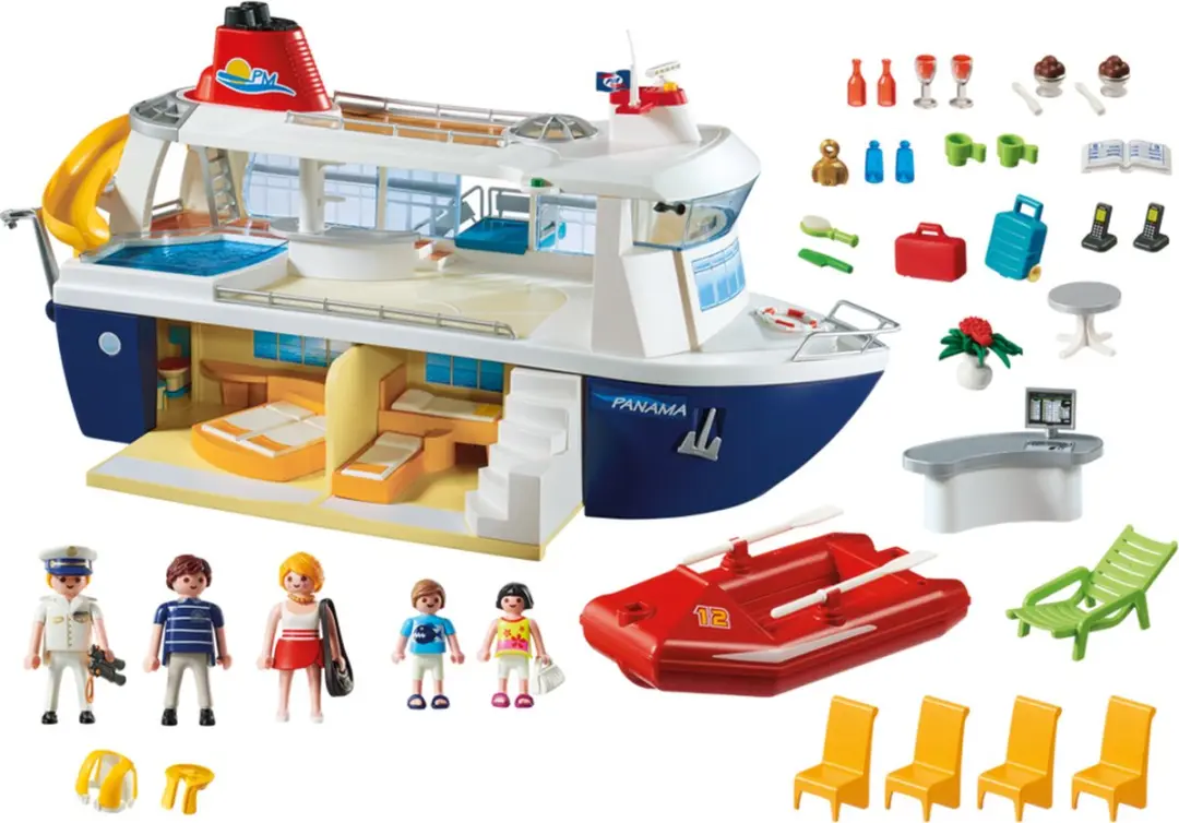 Playmobil Cruiseschip 6978 - Wit/Blauw - afbeelding 6 van 6