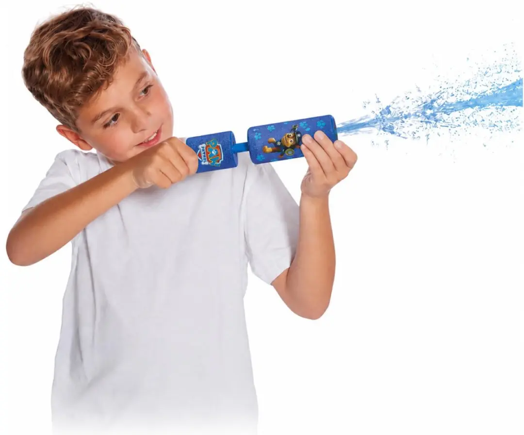 PAW Patrol Chase Waterpistool Blauw - 2x - 15 cm - afbeelding 6 van 6