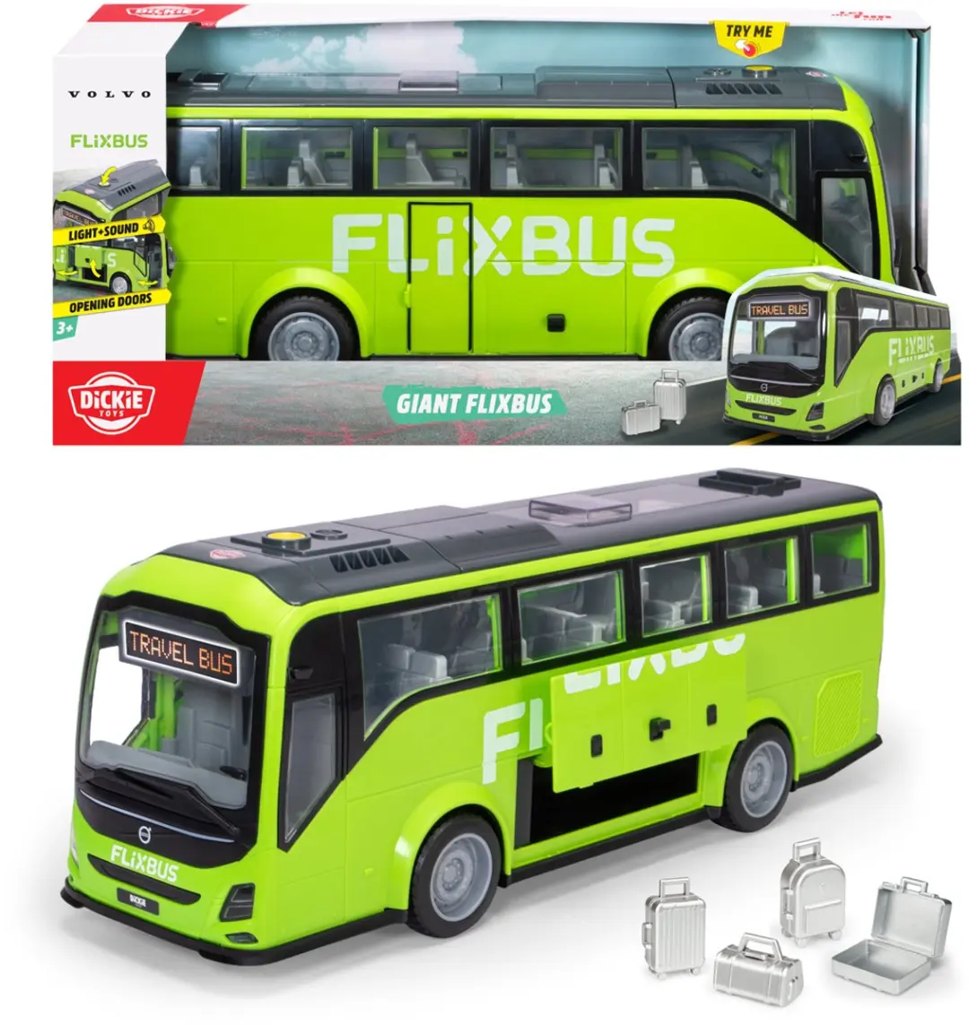 Dickie Toys Volvo 9700 FlixBus Speelgoed