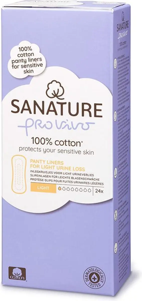 Sanature Pro Vivo Inlegkruisjes 288 Stuks - Natuurlijk