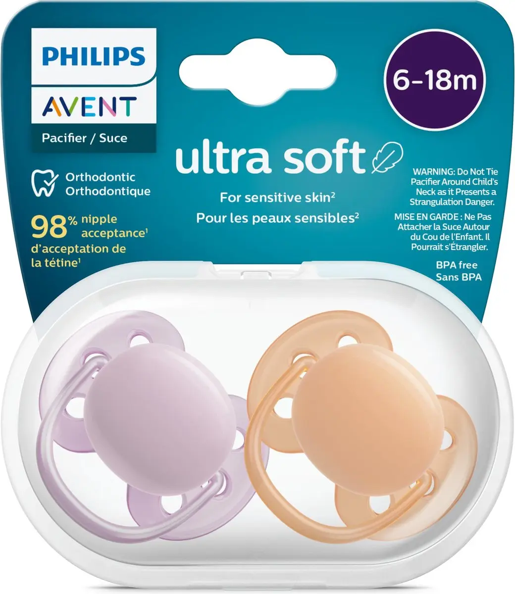 Philips Avent Ultra Soft Fopspeen SCF091/33