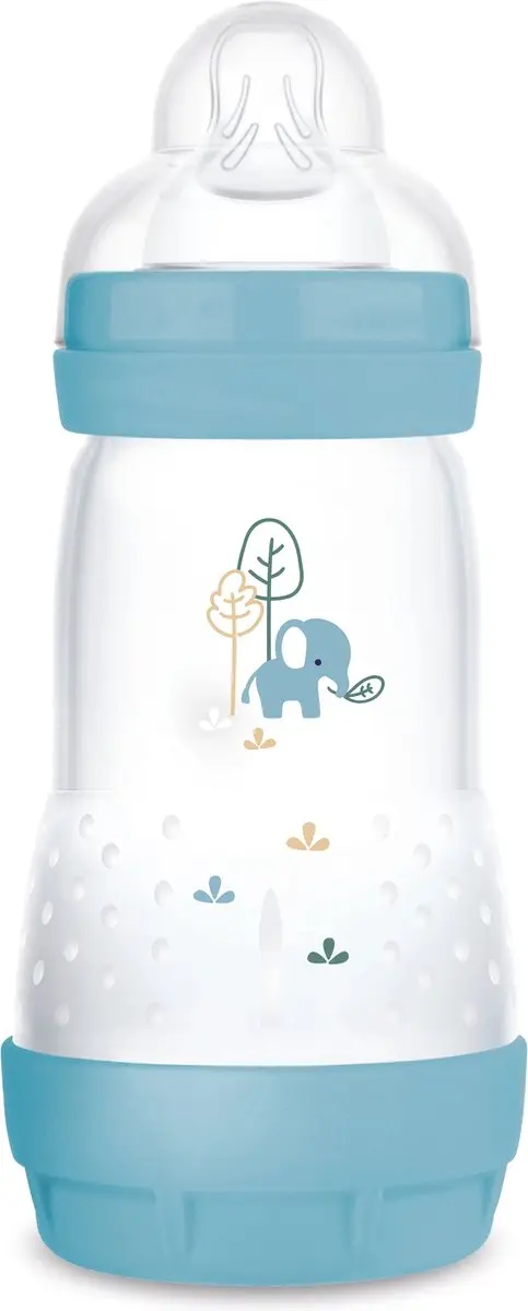 MAM Babyfles Easy Start Anti-Colic 260ml - Blauw