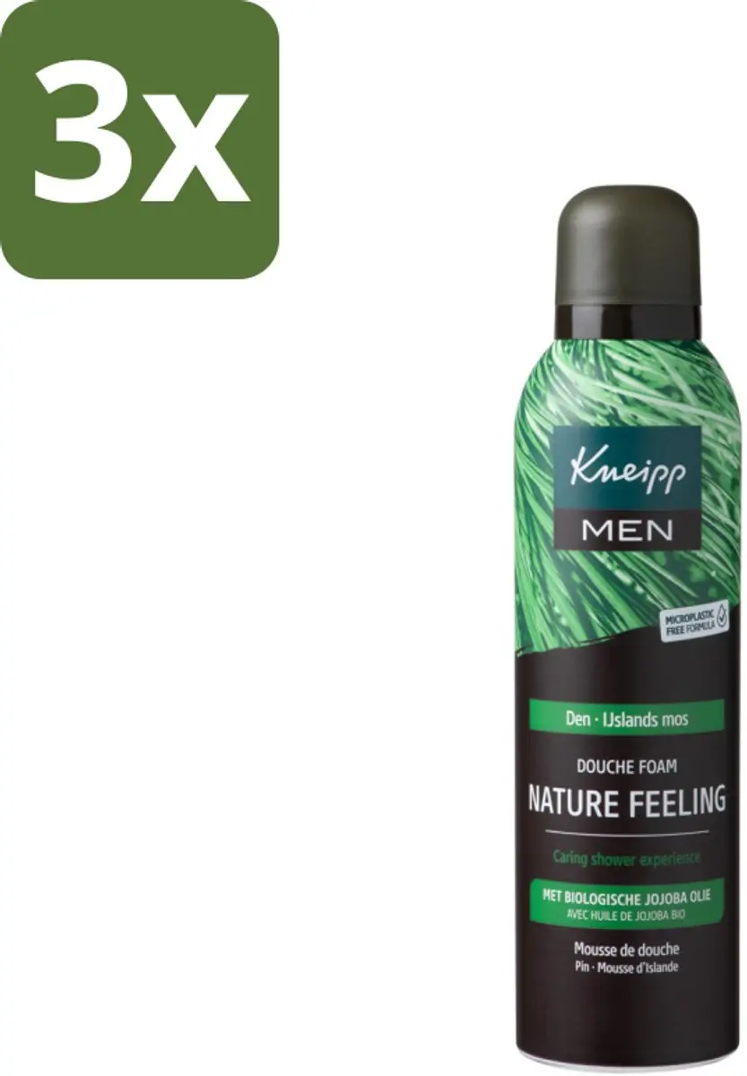 Kneipp Men Nature Feeling Douche Foam 200ml