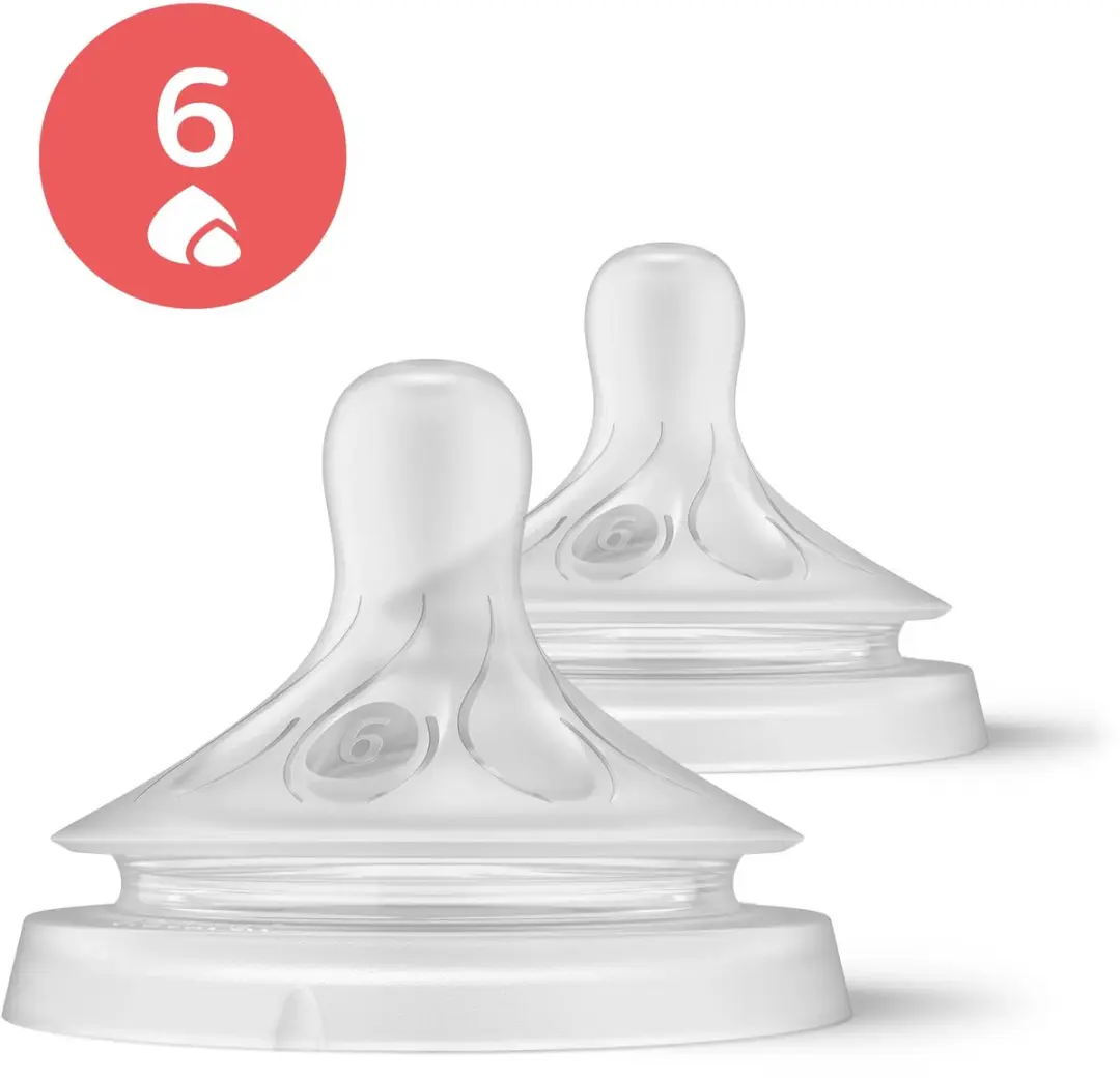 Philips Avent Vervangspenen Natural Response Maat 6 - 2 Stuks - afbeelding 2 van 2