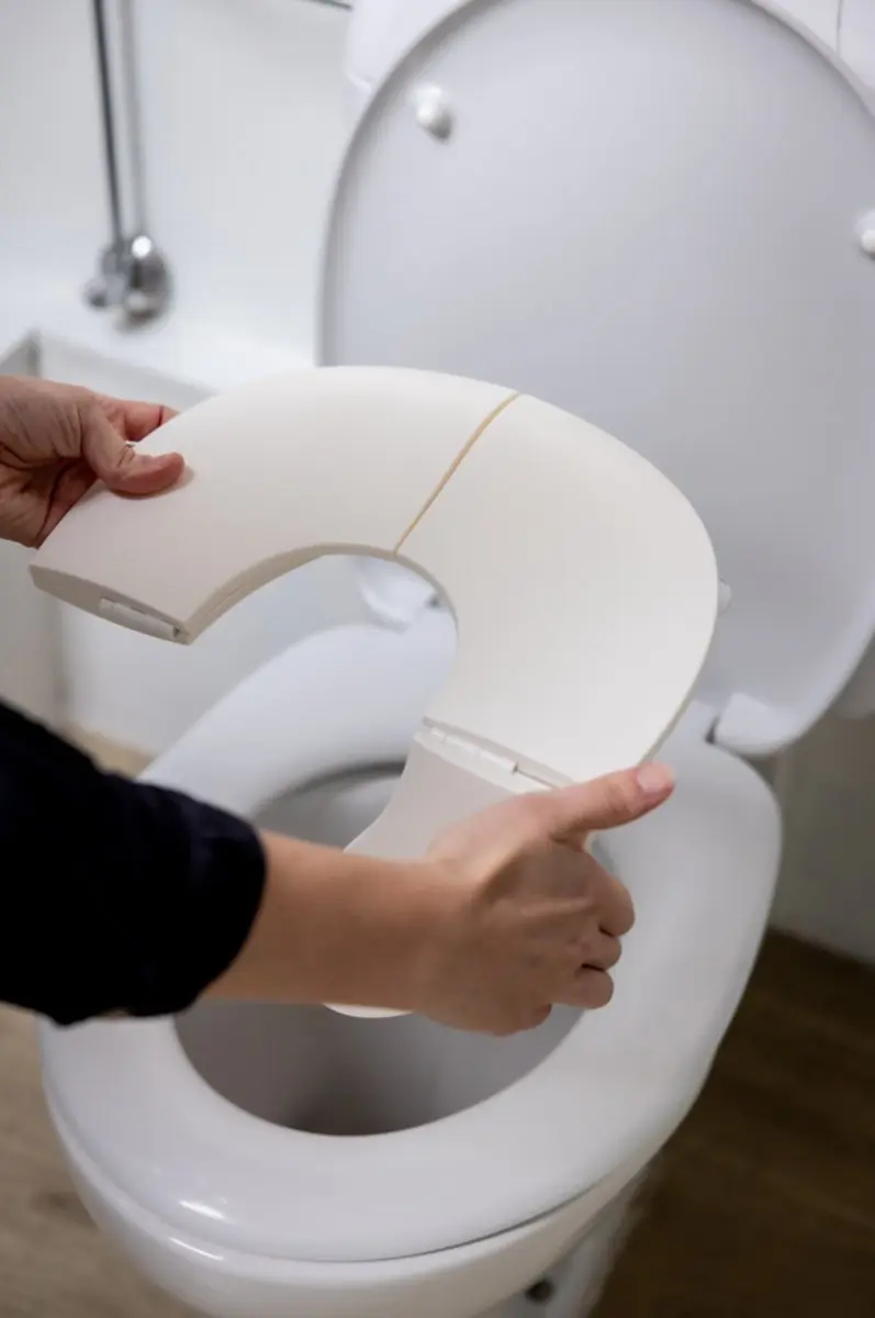 Nûby Opvouwbare Reistoiletbril 18m+ - Zuignappen