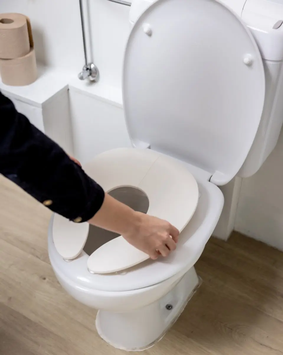 Nûby Opvouwbare Reistoiletbril 18m+ - Zuignappen