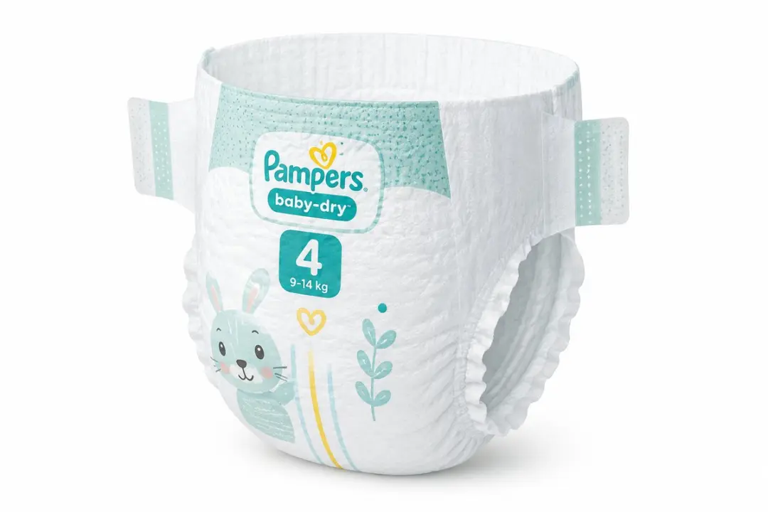 Pampers Baby-Dry Maat 4 Maxi 124 Stuks