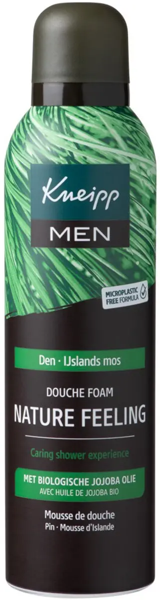 Kneipp Men Nature Feeling Douche Foam 200ml - 7 Stuks