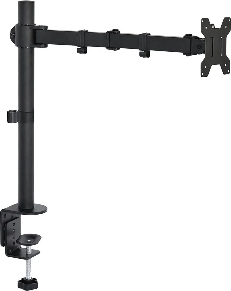 Gembird MA-DF1-01 Monitorbureausteun 13-27" - Zwart