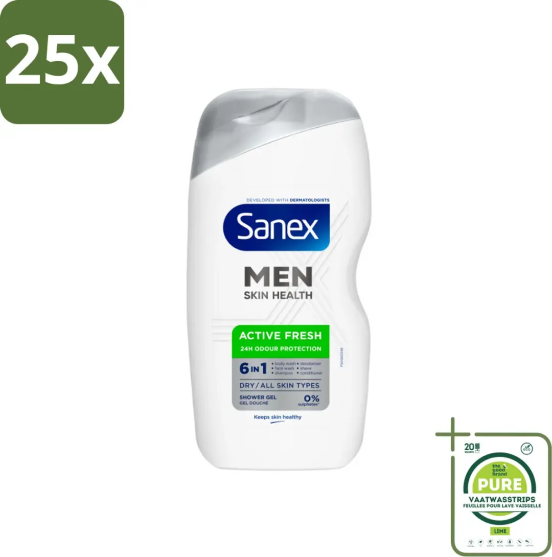 Sanex Men Active Fresh Douchegel 400ml