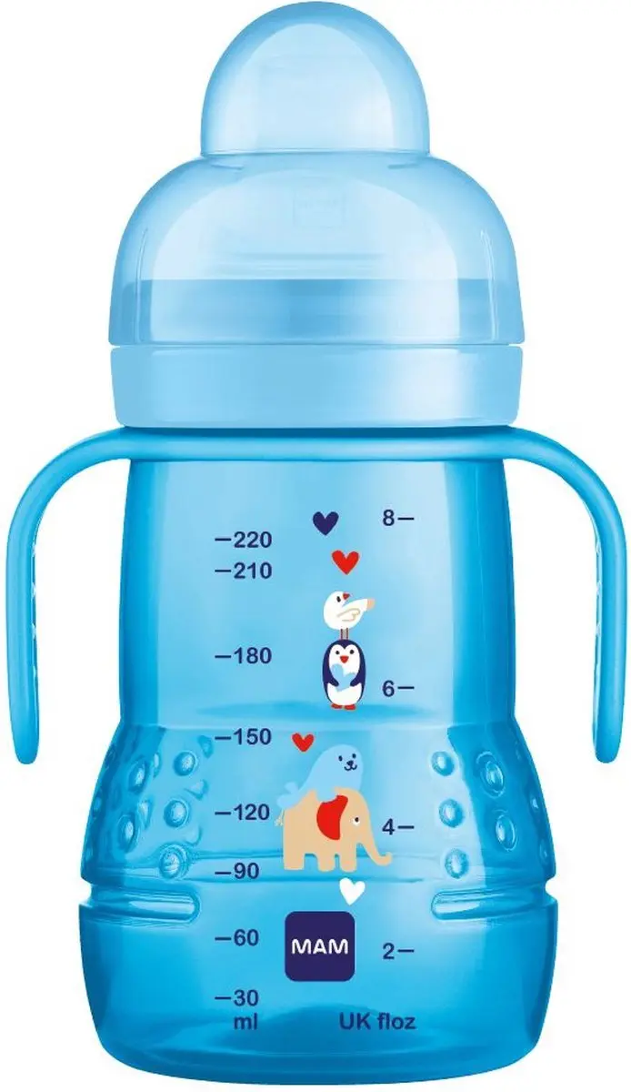 MAM Trainer+ Drinkbeker 220ml - Blauw