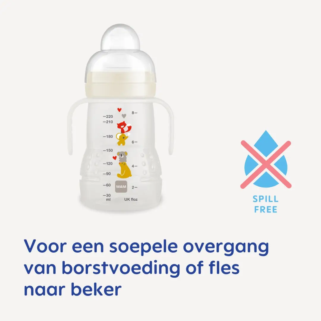 MAM Trainer+ Drinkbeker 220ml - Blauw