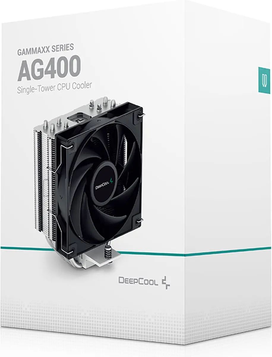 DeepCool AG400 Portable Koeler - 12cm Ventilator - Zwart