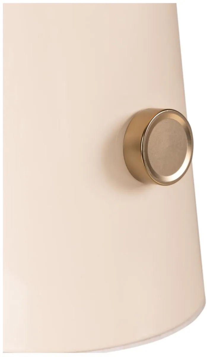 Lucide Barone Tafellamp Ø38cm - Beige