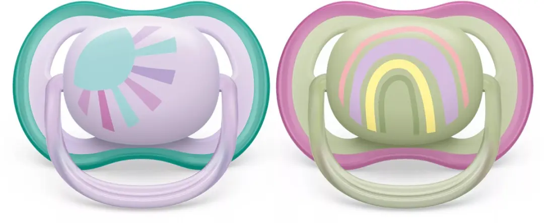Philips Avent Ultra Air Fopspenen 0-6 Maanden - 2 Stuks - Multicolor