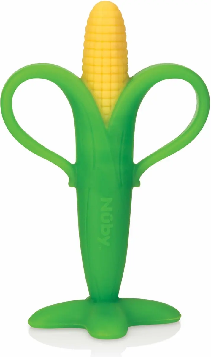 Nûby Silicone Bijtspeelgoed Maïs