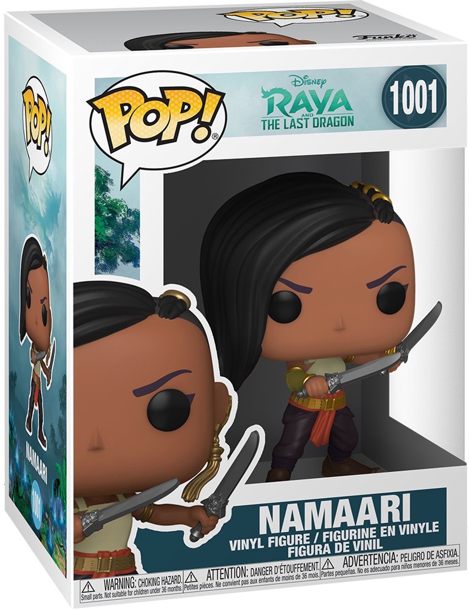 Funko Raya And The Last Dragon Verzamelfiguur Disney POP! Namari 9 cm Multicolours