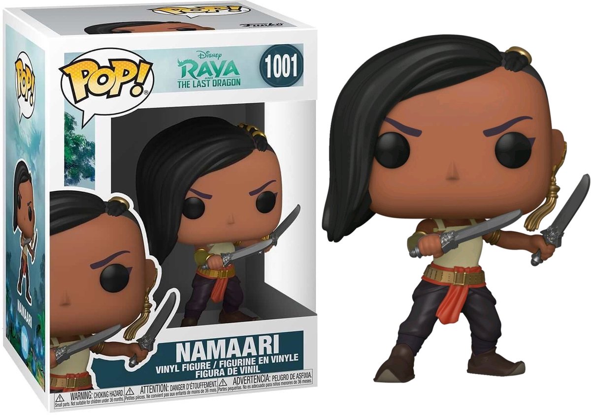 Funko Raya And The Last Dragon Verzamelfiguur Disney POP! Namari 9 cm Multicolours