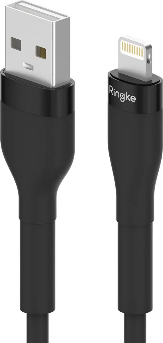 Ringke USB-A naar Lightning Kabel 12W 1,2m - Transparent