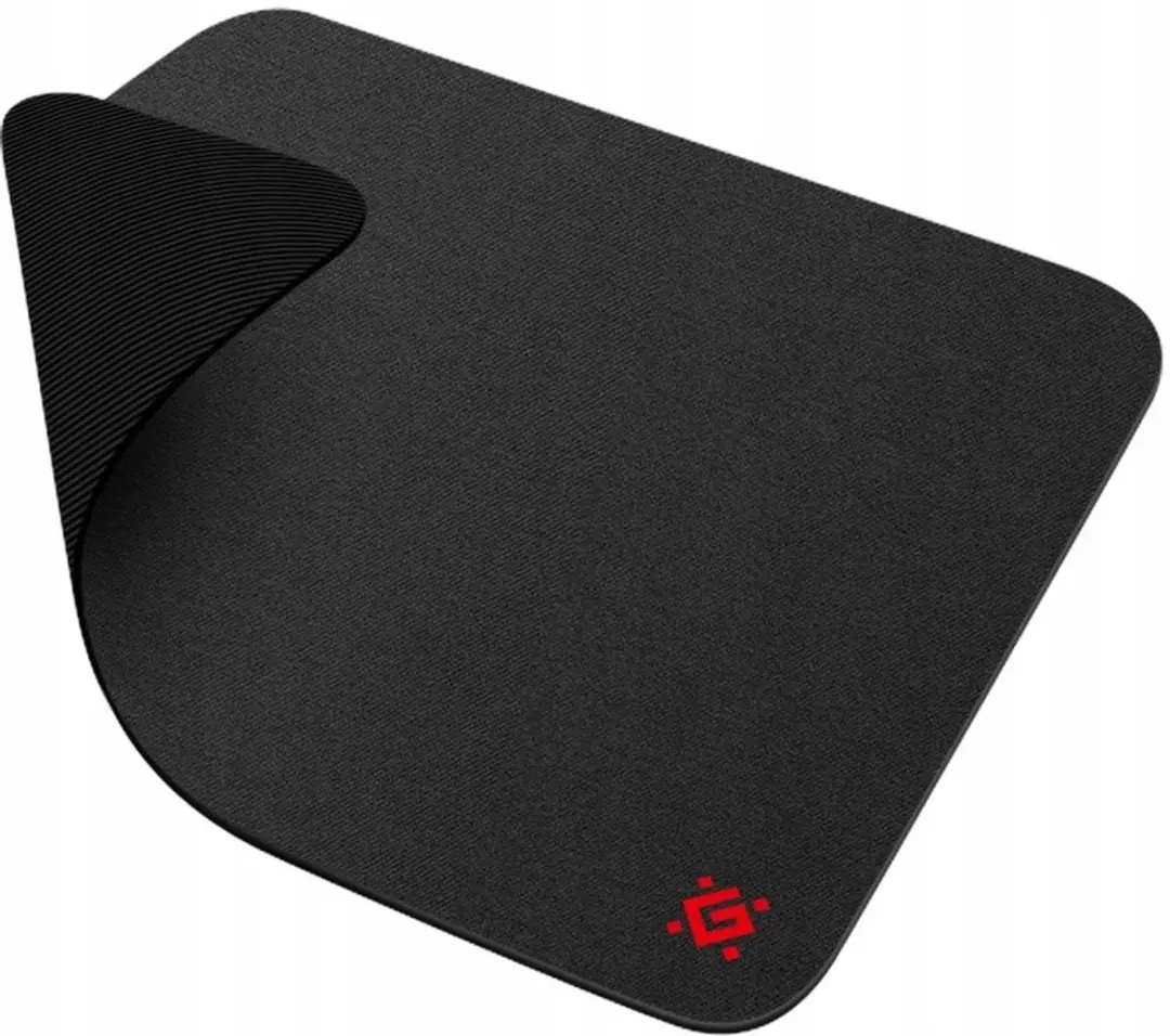 Defender Pad Zwart 350x250x3mm voor computermuis
