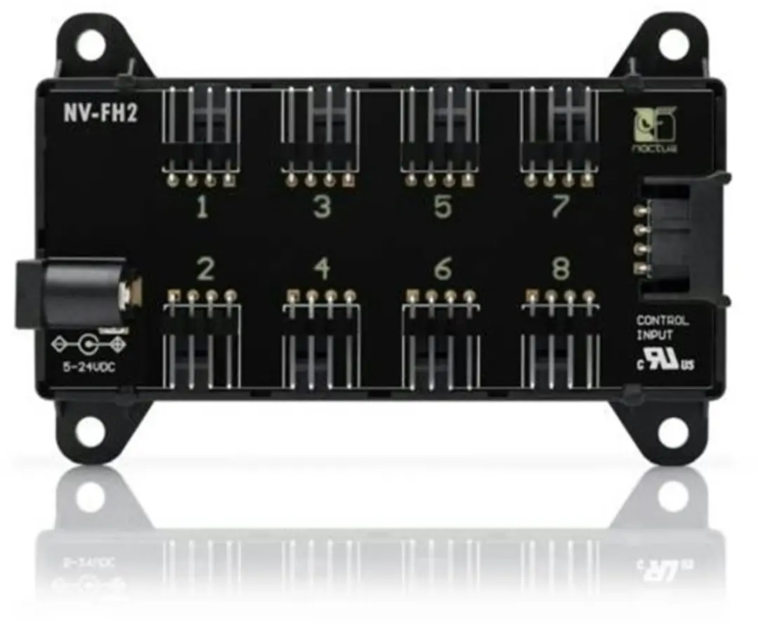 Noctua NV-FH2 PWM Fan Hub - 8 Kanalen - Zwart