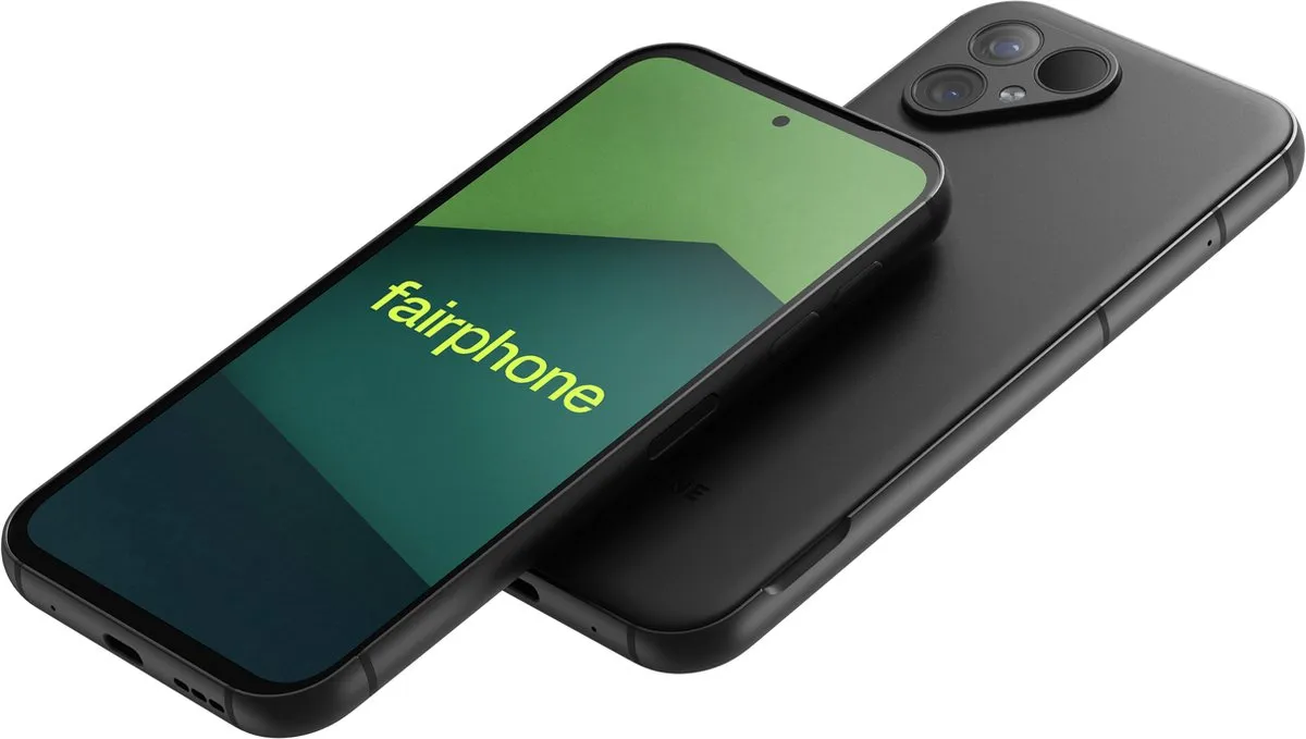 Fairphone 5 F5FPHN-1ZW-EU1 Smartphone - 128GB - Matte Black - afbeelding 6 van 6