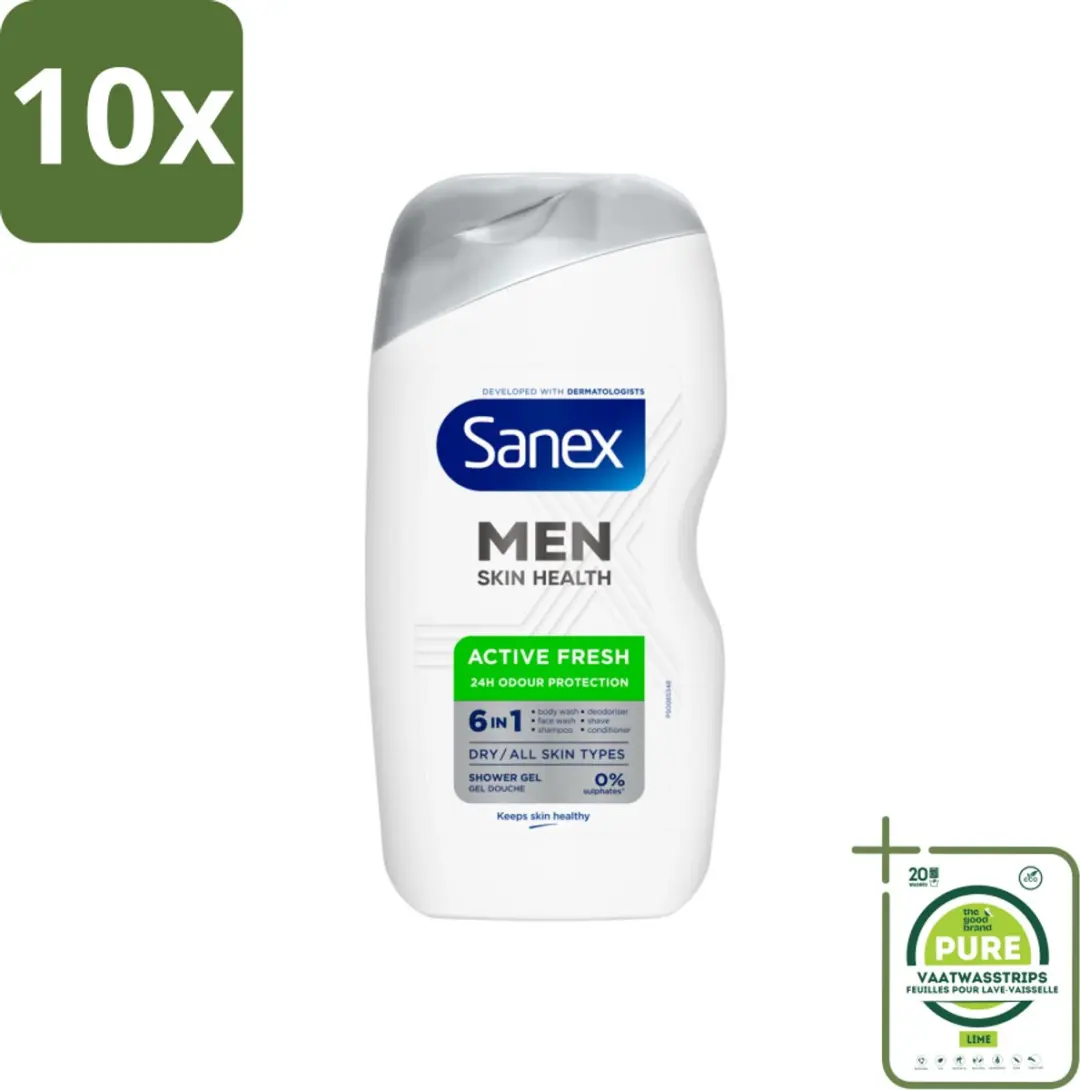 Sanex Men Active Fresh Douchegel 400ml