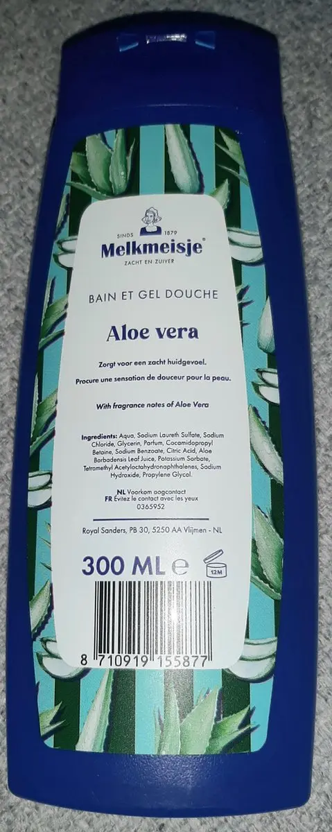 Melkmeisje Douchegel Aloe Vera 300ml