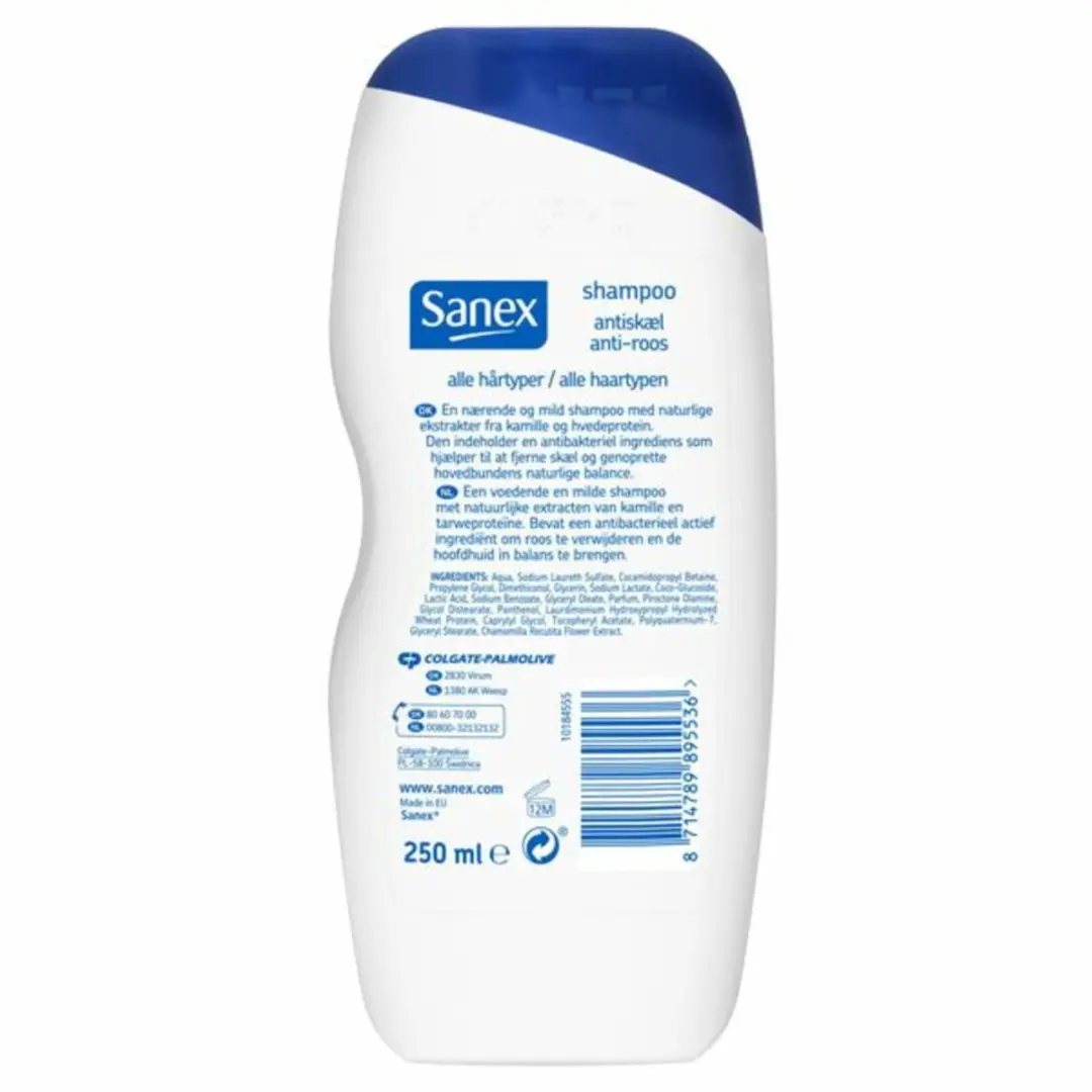 Sanex Anti-Roos Shampoo 250ml - 25 Stuks