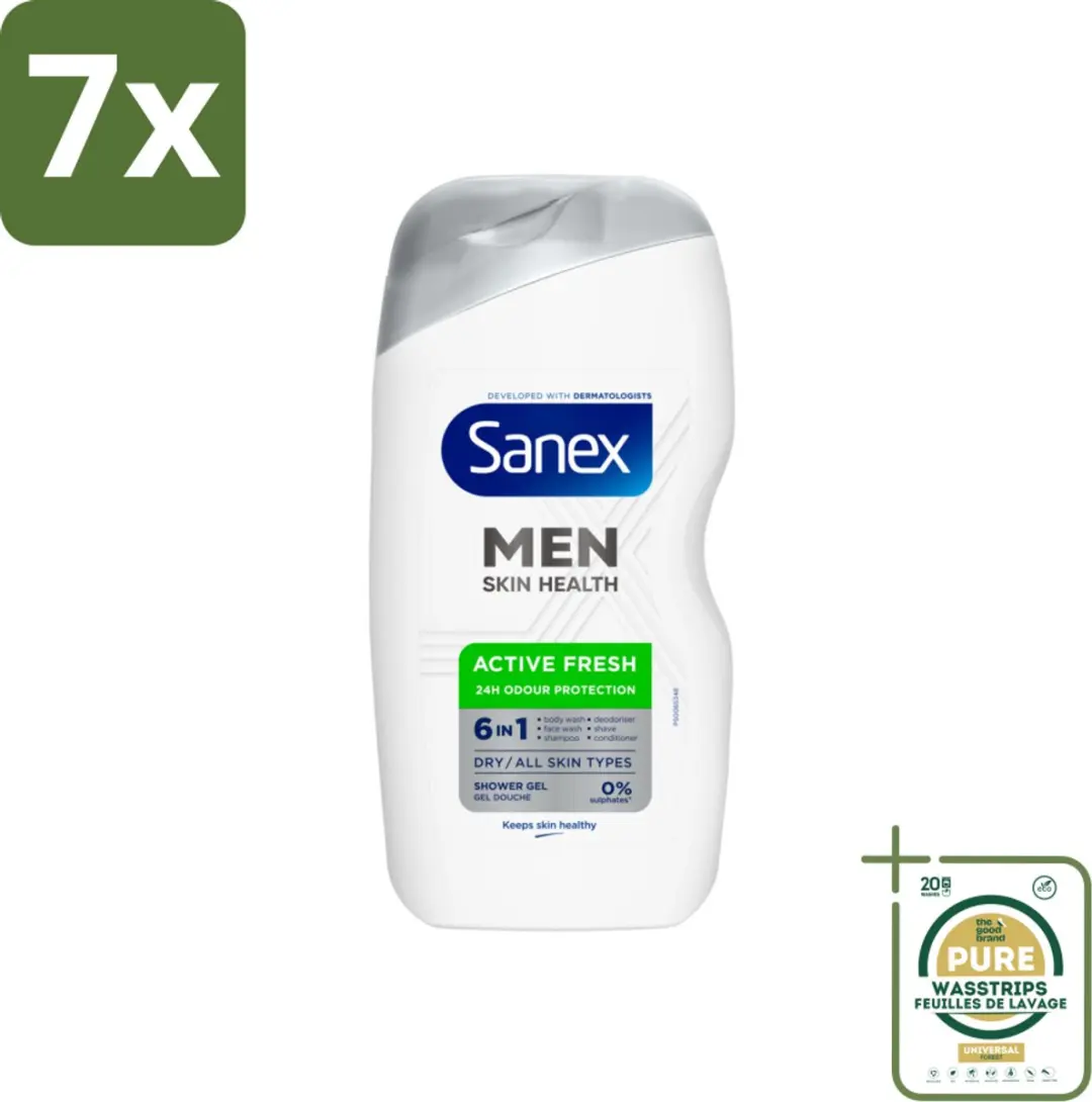 Sanex Men Active Fresh Douchegel 2800ml
