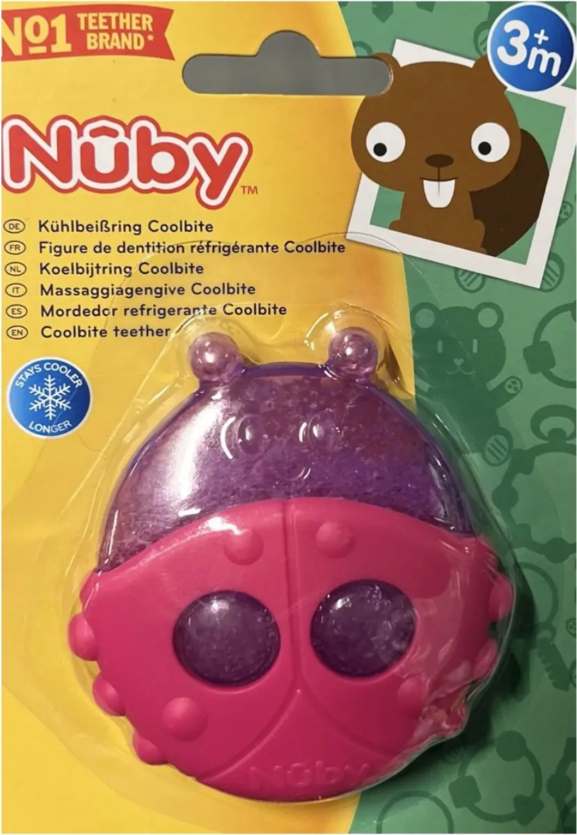Nûby Coolbite Bijtring Roze