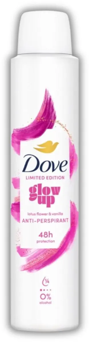 Dove Deodorant Spray Advanced Care Glow Up - 1200ml (6x200ml)