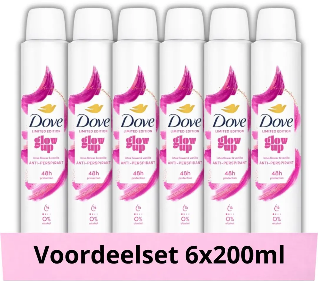 Dove Deodorant Spray Advanced Care Glow Up