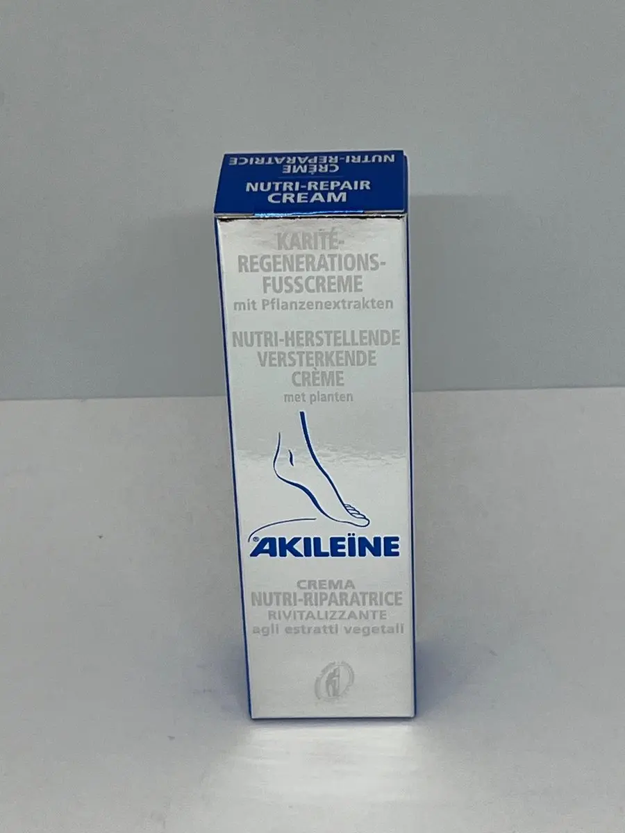 Akileine Nutri-Herstellende Voetcrème 30ml