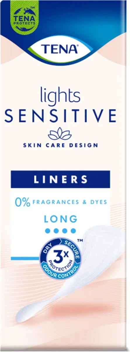 TENA Lights Sensitive Long Inlegkruisjes - 120 Stuks