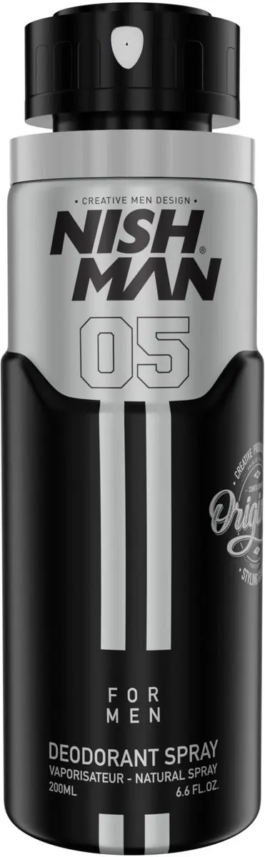 Nishman Deodorant Spray Grapefruit & Cedarwood 200ml