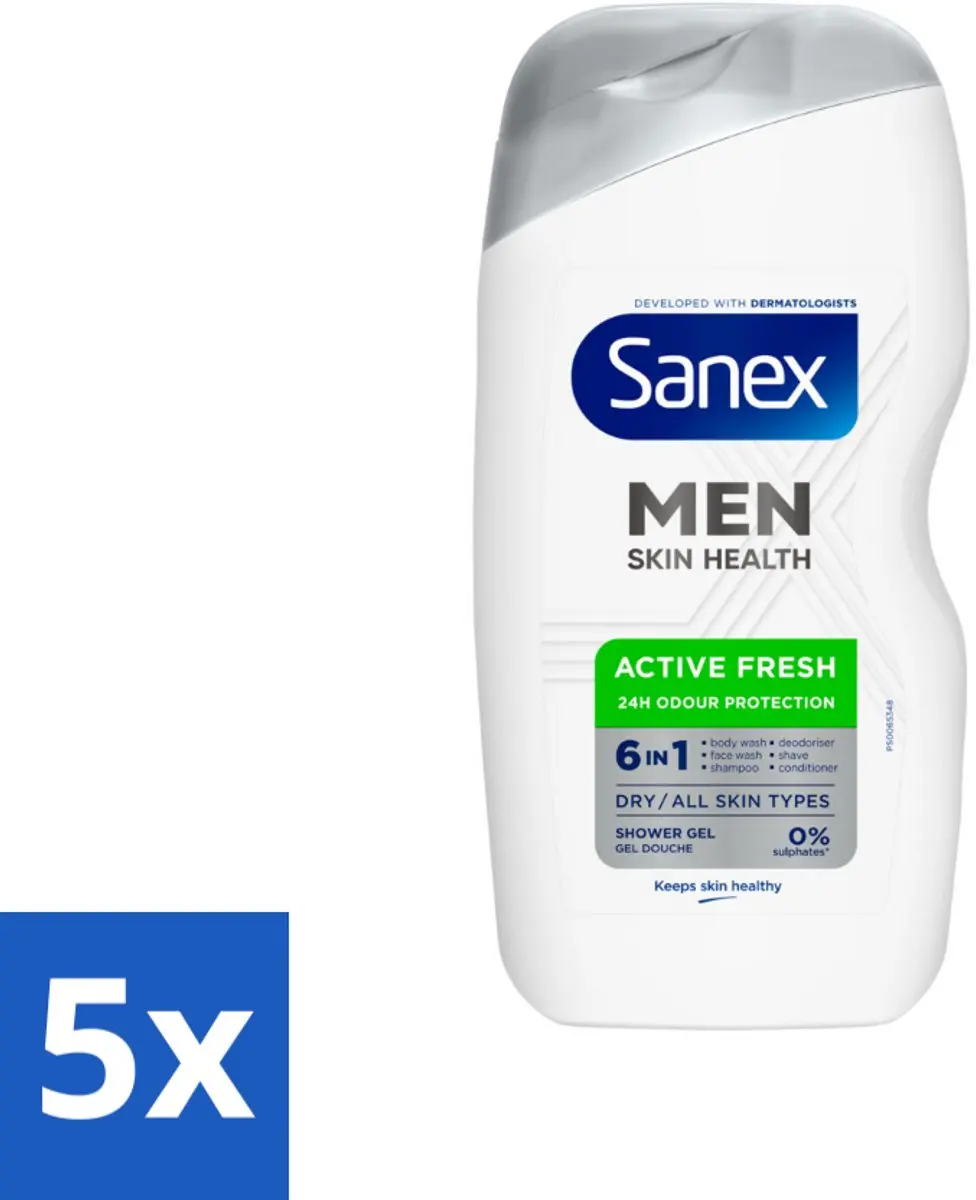 Sanex Men Active Fresh Douchegel 2000ml