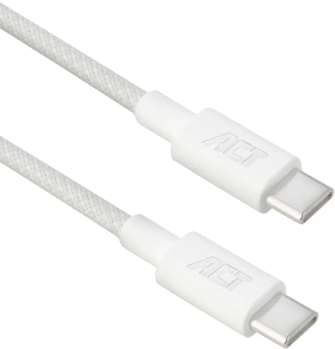 ACT AC3080 USB-C naar USB-C Kabel 60W