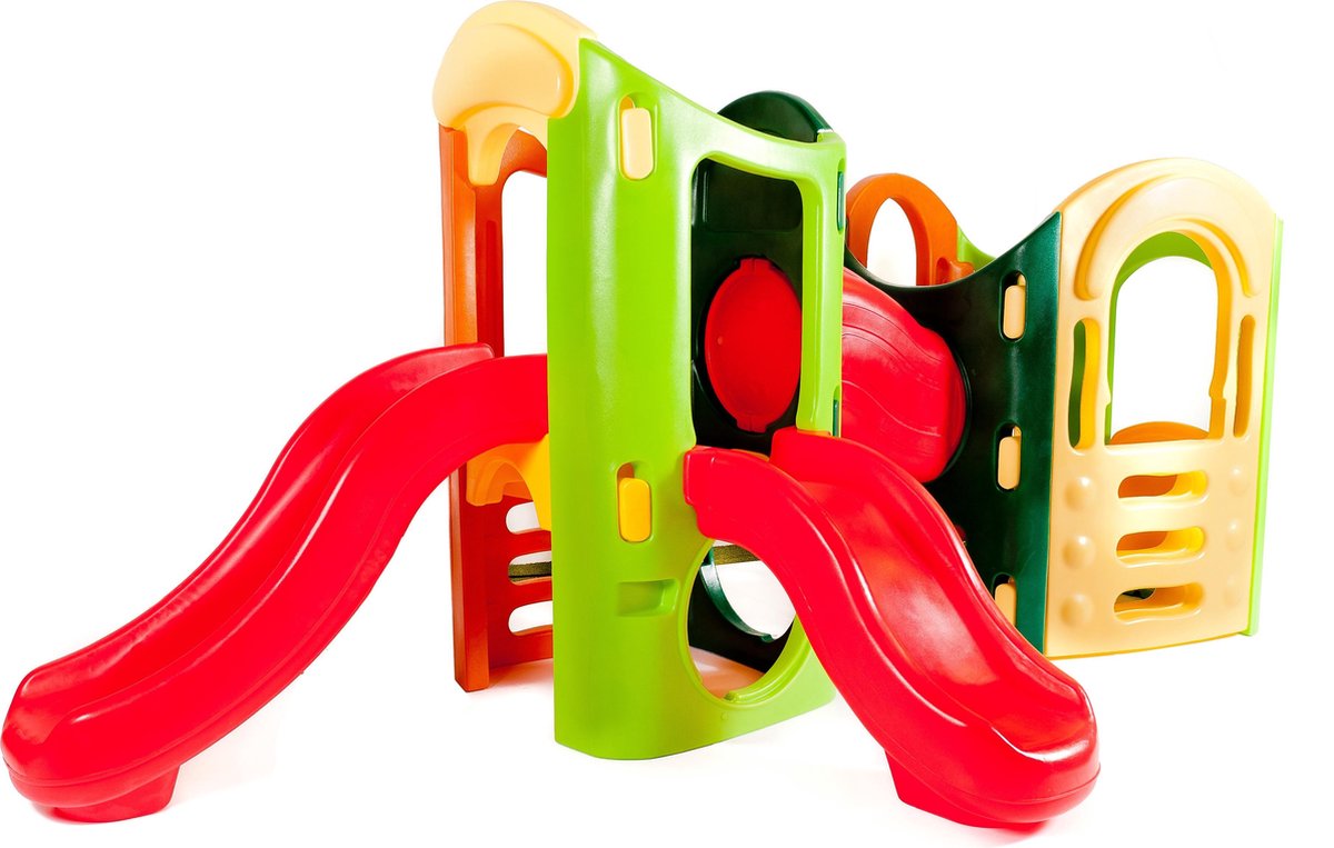 Little Tikes Speeltuin 8-in-1 Speelhuis met Klimrek