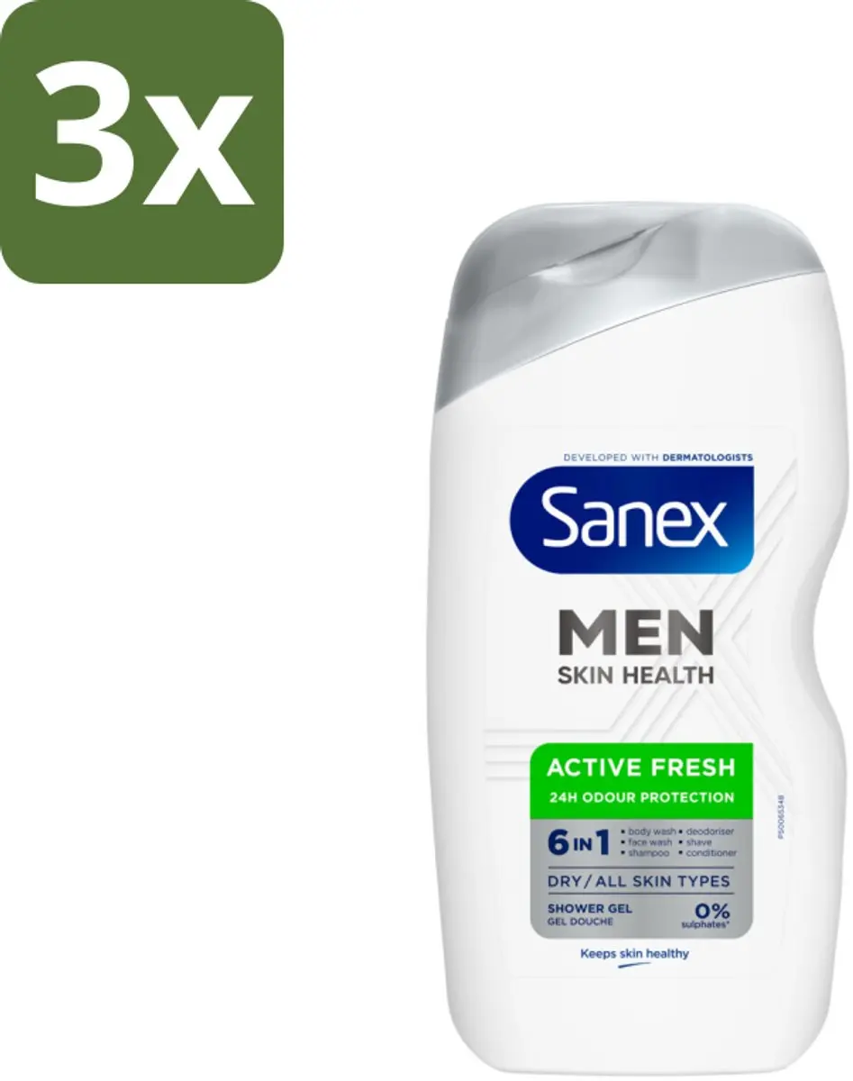 Sanex Men Active Fresh Douchegel 400ml