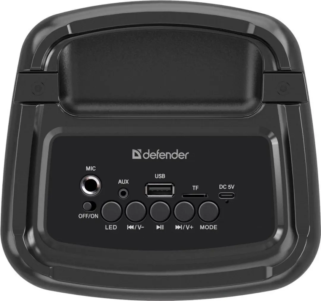 Defender Concerto Serie 4745090826760 Draagbare Bluetooth Speaker 20W - Zwart