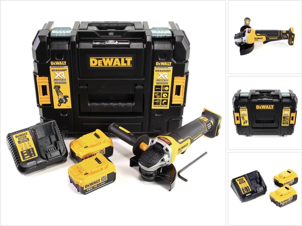 DeWalt DCG 406 M2 Haakse Slijper 18V 125mm