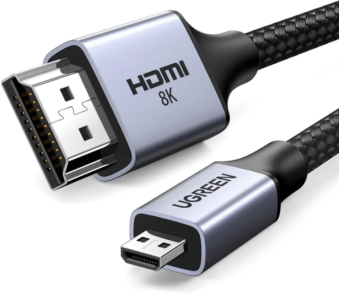 UGREEN HD164 Micro HDMI naar HDMI Kabel 8K 60Hz 1m