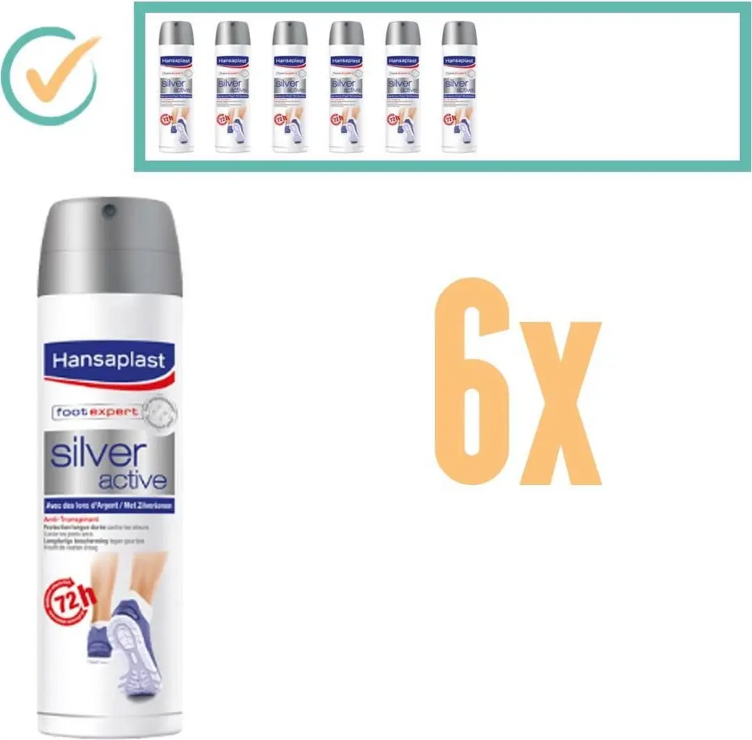 Hansaplast Silver Active Voetspray