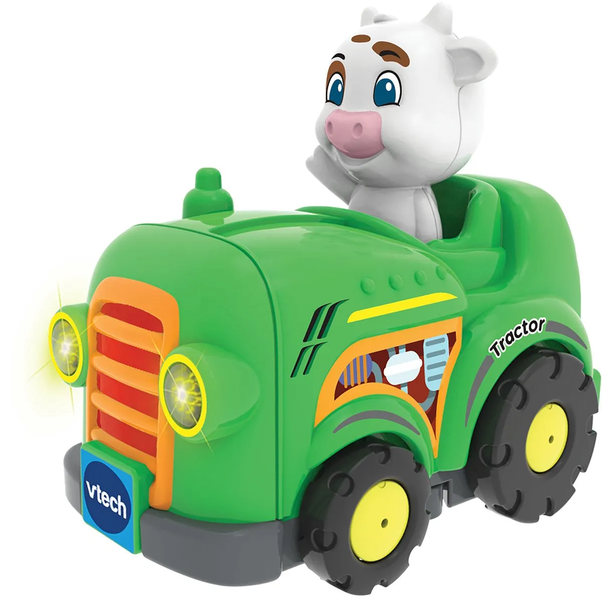 VTech Toet Toet Auto's Kiki Koe Tractor - Meerkleurig