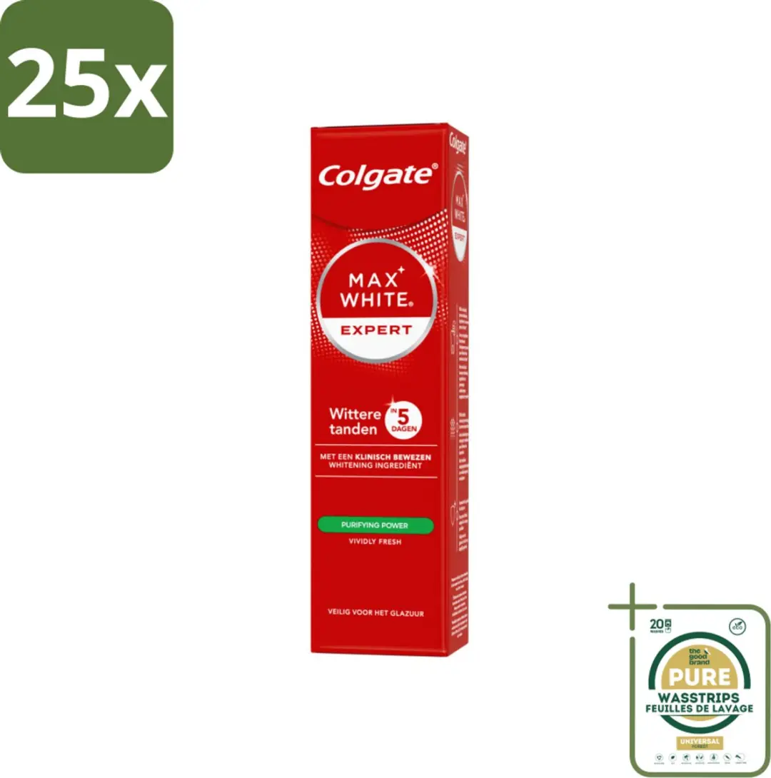 Colgate Max White Expert Purifying Power Tandpasta 75ml