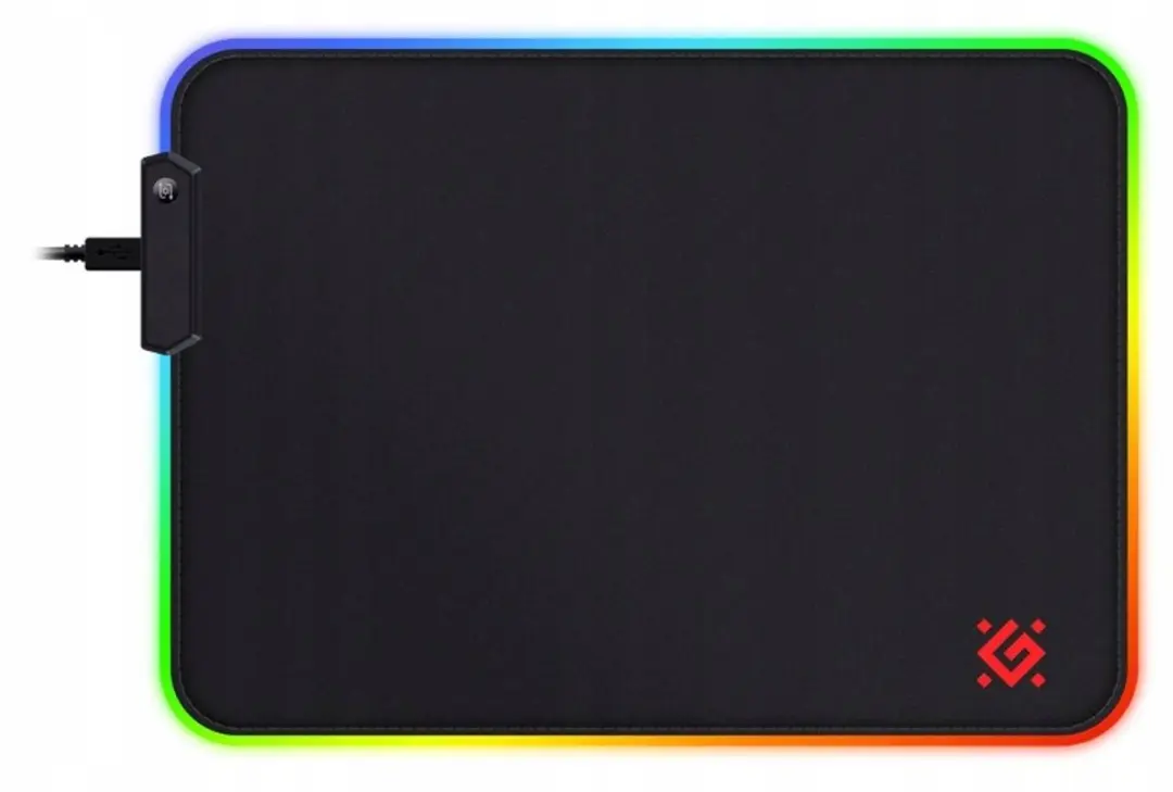 Defender Gaming Pad Zwart 350x300x4mm RGB LED