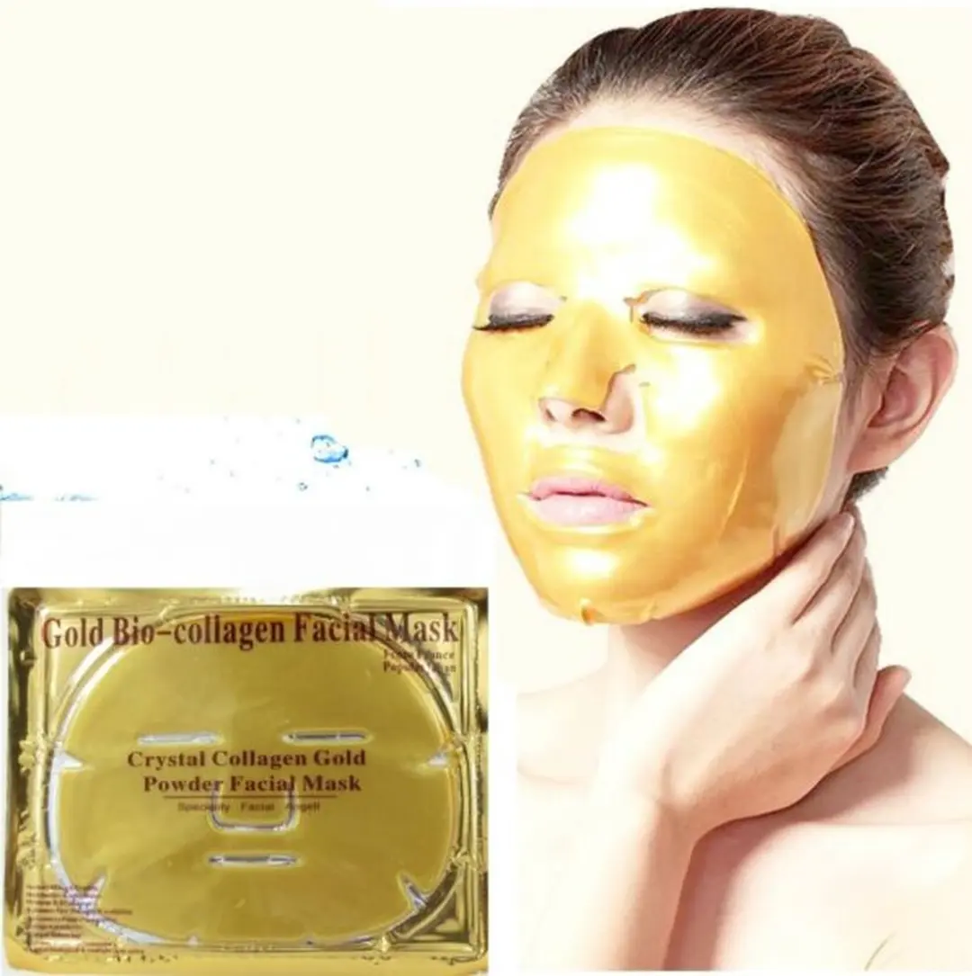Crystal Gold Bio Collageen Gezichtsmasker - 10 Stuks