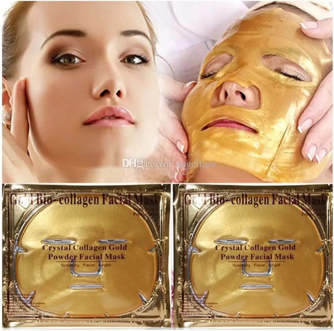 Crystal Gold Bio Collageen Gezichtsmasker