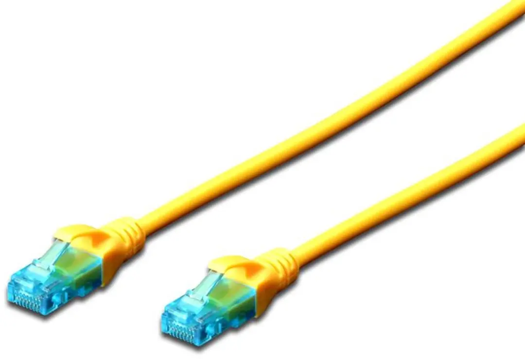 Digitus Patchkabel Kat. 5e 0,25m - Geel